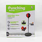 Дитячий боксерський набір Стійка 80-110см + рукавички + насос / Груша для боксу / Боксерська груша на стійці, фото 10