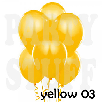 Шарики воздушные 5' пастель Gemar A50-03 Желтый, (13 см) 100 шт - фото 2 - id-p119516235