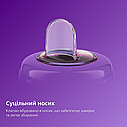 Чашка з носиком Philips Avent, SCF551/03, фіолетова, від 6 місяців, 200 мл, 1 шт, фото 2