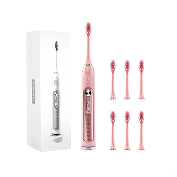 Ультразвукова зубна щітка MEDICA+ PROBRUSH 9.0 fuchsia + насадки (6 шт)