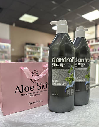 Шампунь для волосся Dantrol Deep Clean Peppermint Salt Shampoo 820мл, фото 2