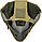 Захисна страйкбольна маска WoSport Keepers Mask V6 od green MA-19-OD, фото 2