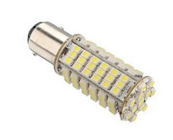 Автолампа світлодіодна P21W(1156)-120s3528 на 120 світлодіодів (теплий )