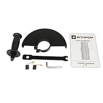 Кутова шліфувальна машина велика Елпром УШМ 230/2600 з електронною системою стабілізацією швидкості, фото 6