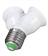 Розгалужувач на 2 патрони E27