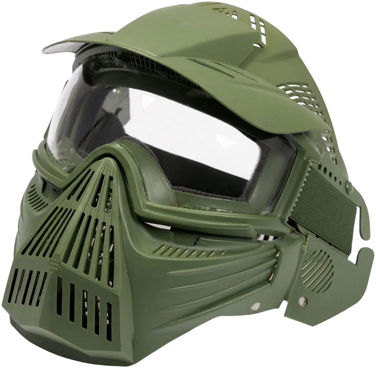 Захисна страйкбольна маска WoSport Transformers Leader Mask od green MA-58-OD