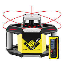 Нівелір лазерний ротаційний Nivel System NL320R комплект ротаційний лазер рівень лазерний нівелір будівельний