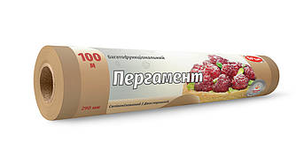 Пергамент для випікання силіконізований То є Так коричневий 29 см 100 м