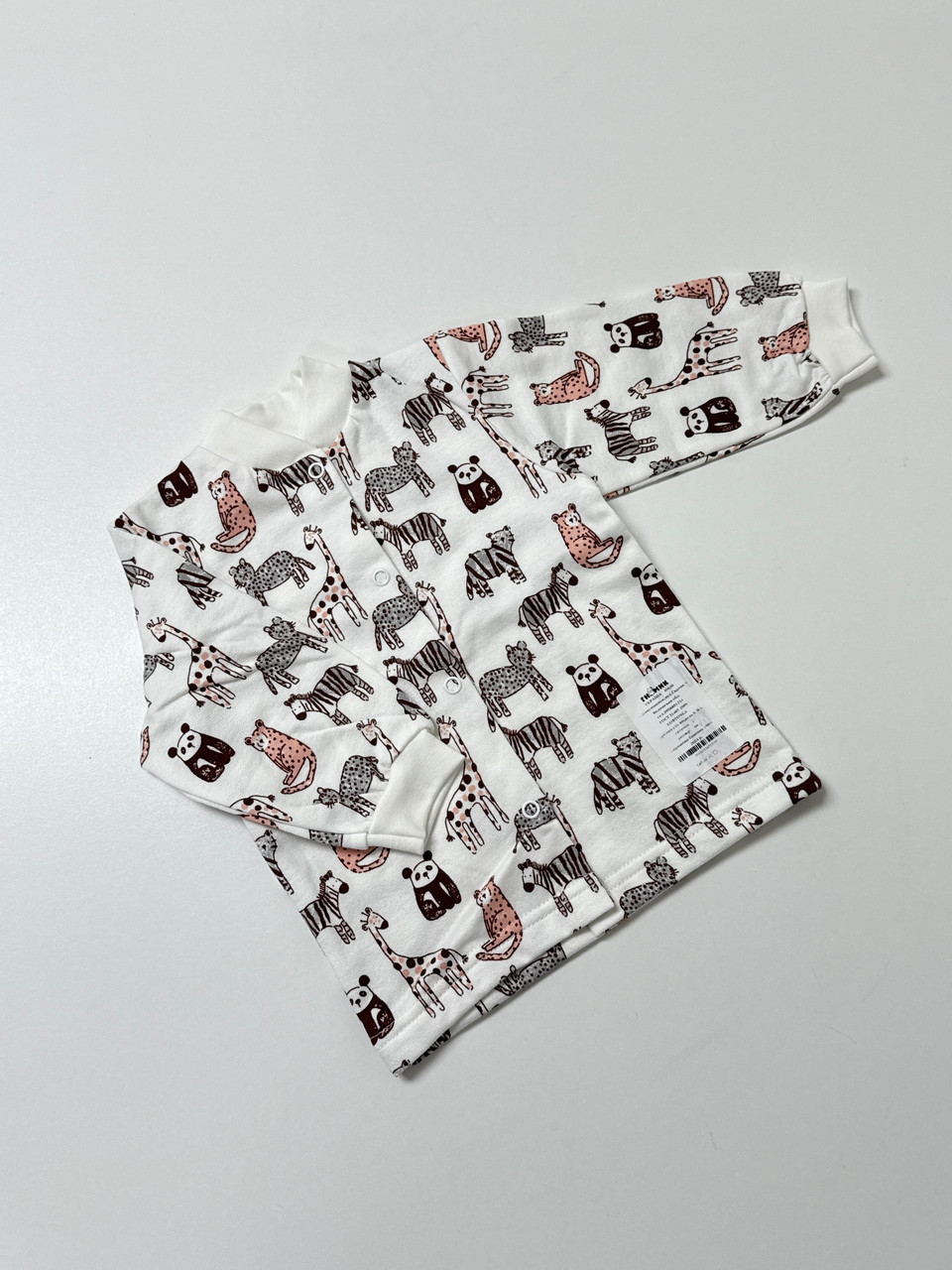 Кофточка ясельна, в тканині футер (байка), 68 розмір, фото 1