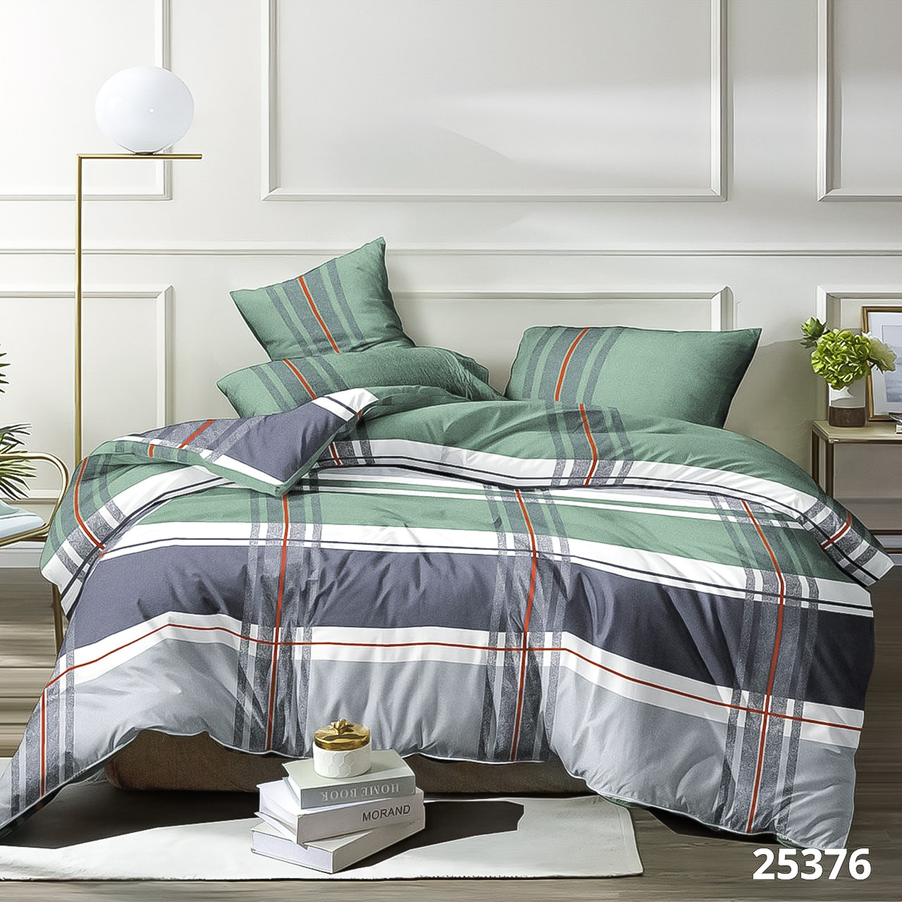 Комплект постільної білизни Viluta Євро Ранфорс 25376, фото 1