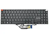 Клавіатура для Asus Vivobook K3502Z, 16X S5602, M5602, X5602, M3502, S3502, M3502Z, K3502, K3502Z(UA Black з підсвічуванням), фото 3