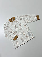 Кофточка ясельна, в тканині футер (байка), 74 розмір