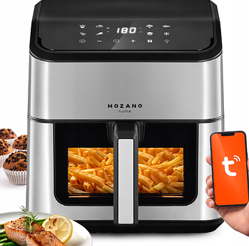 Аерофритюрниця Mozano AirFry Chef AGD/FRY/03#, 8 л, 1800 Вт, 21 програма