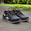 Чоловічі шкіряні кросівки (натуральна шкіра) чорні демісезонні для чоловіків на весну осінь, розміри 40-45, фото 2
