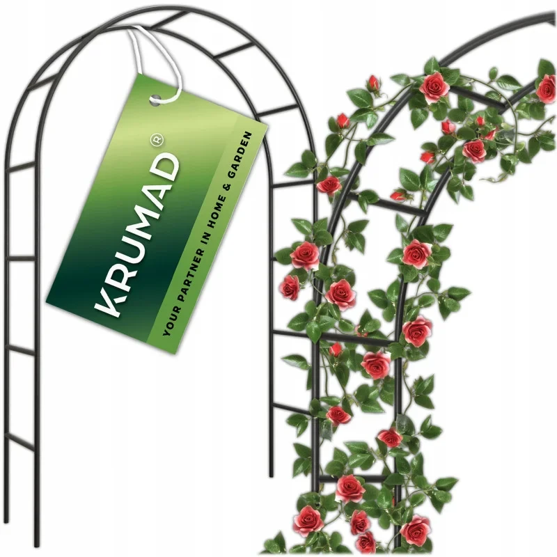 Садова пергола Krumad Terrace KMDW16, 240×140×38 см, металева, фото 1