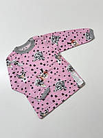 Кофточка із застібкою на плечі, в тканині футер (байка), 80 розмір