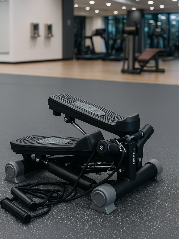 Тренажер міністепер з еспандерами Trizand 22776, фото 1