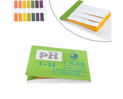 Лакмусовий папір (рН-тест) 1-14 рН 72 смужки