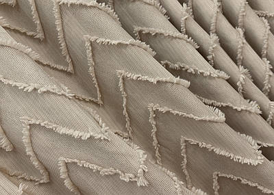 Шторна тканина Льон Букле. Колір бежевий. Код 1812ш