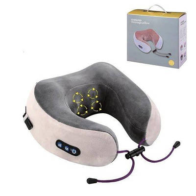 Масажна подушка універсальний масажер для шиї U-Shaped Massage Pillow 414 195906