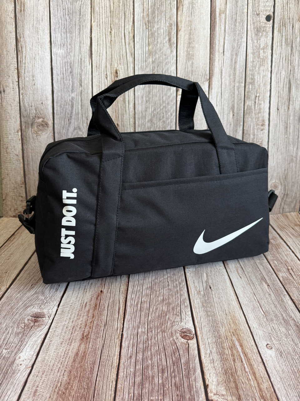 Спортивна дорожня сумка Nike чорна для залу тренувань сумка Найк, фото 1