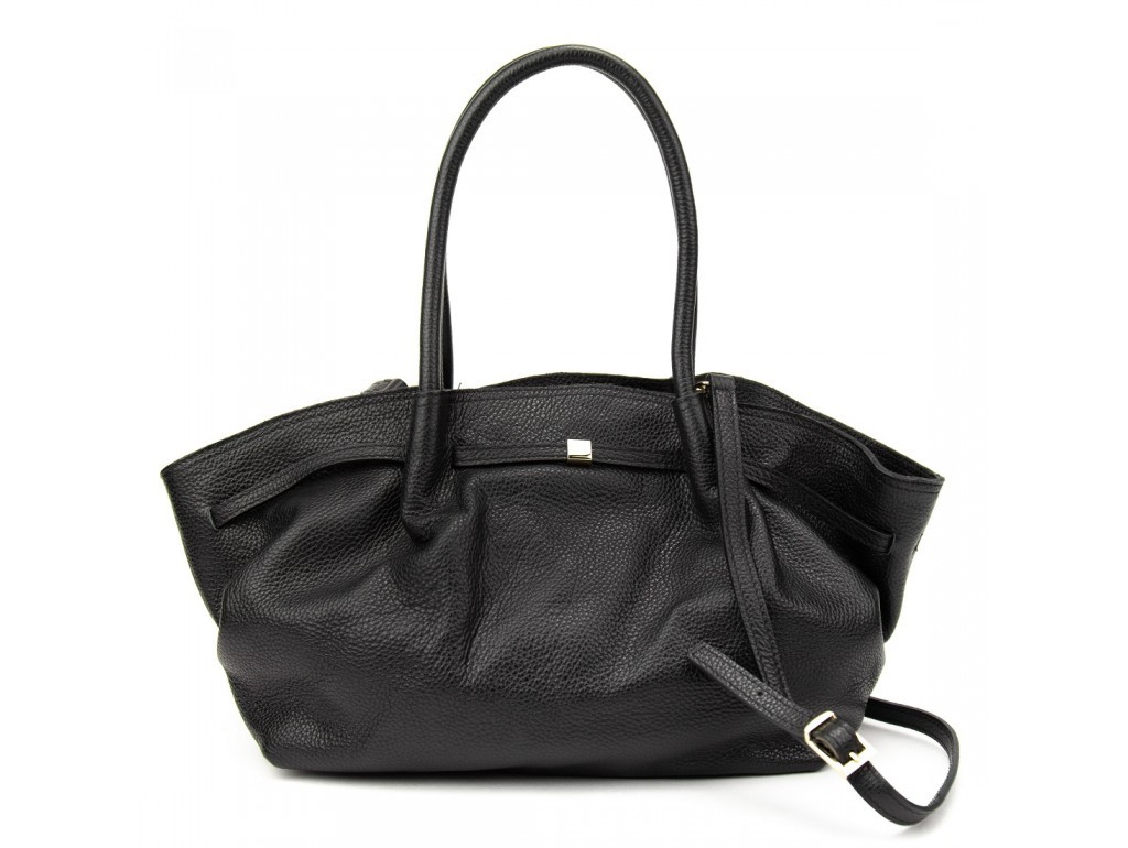 Сумка жіноча зручна для повсякденного використання в класичному стилі, виготовлена з натуральної шкіри, фото 1