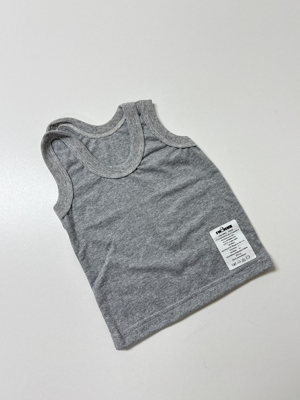 Майка в тканині кулір, 62 розмір, фото 1