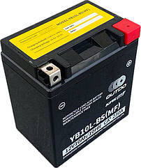 Мото акумулятор 12В 10А/ч АКБ OUTDO YВ10L-BS (MF) (130х88х145мм)