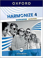 Книга для вивчення англійської мови. Harmonize 4 Workbook with Online Practice