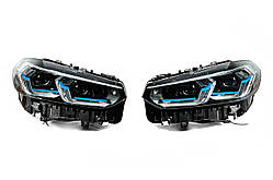 Передні фари рестайлінг (потрібна заміна бамперу) для BMW X3 G01 2018- рр