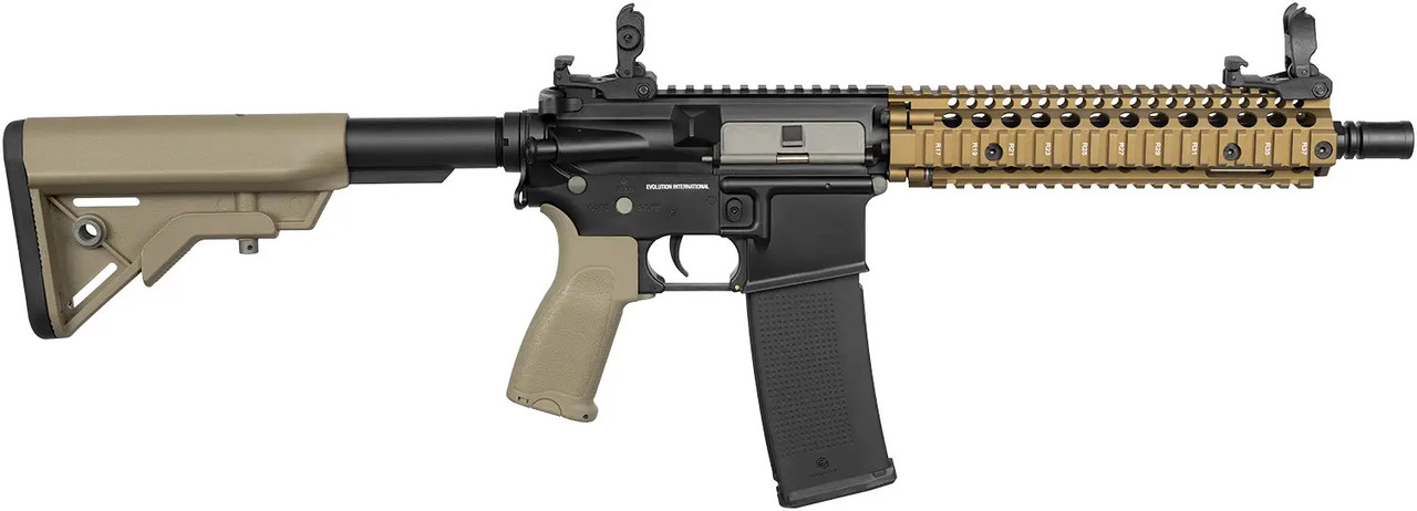 Страйкбольна гвинтівка Evolution Recon MK18 Mod. 1 10.8" BR AEG 6 мм bronze (EH50AR-BB)