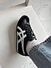 Чоловічі жіночі кросівки Asics Onitsuka Tiger Mexico 66 Black White (Асікс чорно-білі) шкіряні кеди розміри 37 - 45, фото 9