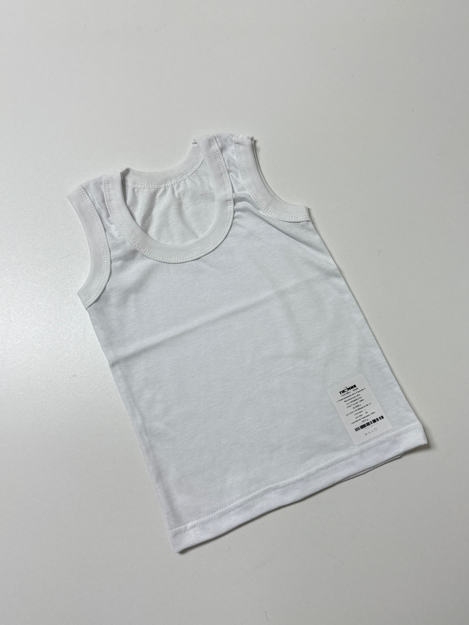 Майка в тканині кулір, 80 розмір, фото 1