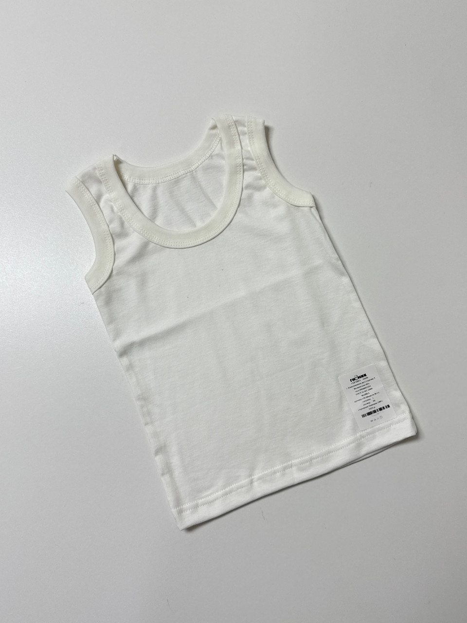 Майка в тканині кулір, 80 розмір, фото 1