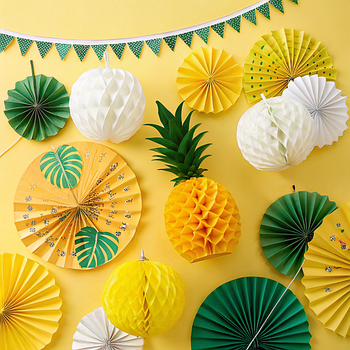 Набори паперового декору на Гавайську вечірку