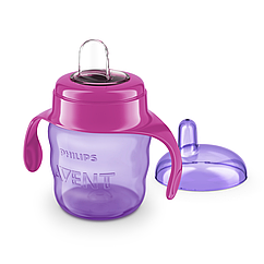 Чашка з носиком Philips Avent, SCF551/03, фіолетова, від 6 місяців, 200 мл, 1 шт
