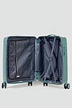 Середня пластикова валіза Tourist 607-2-GRN зелена, фото 3