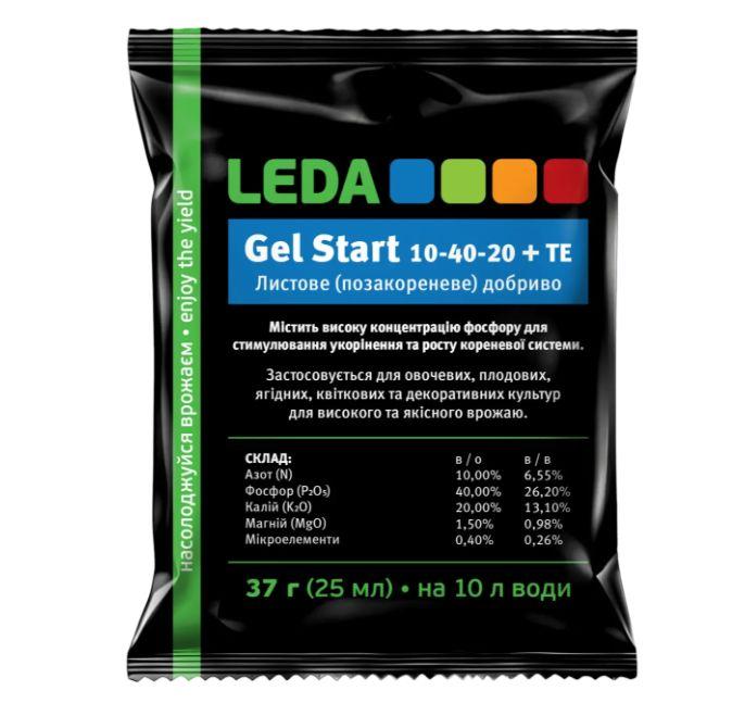 Добриво Leda Gel Start 10-40-20+TE 37г (25мл)