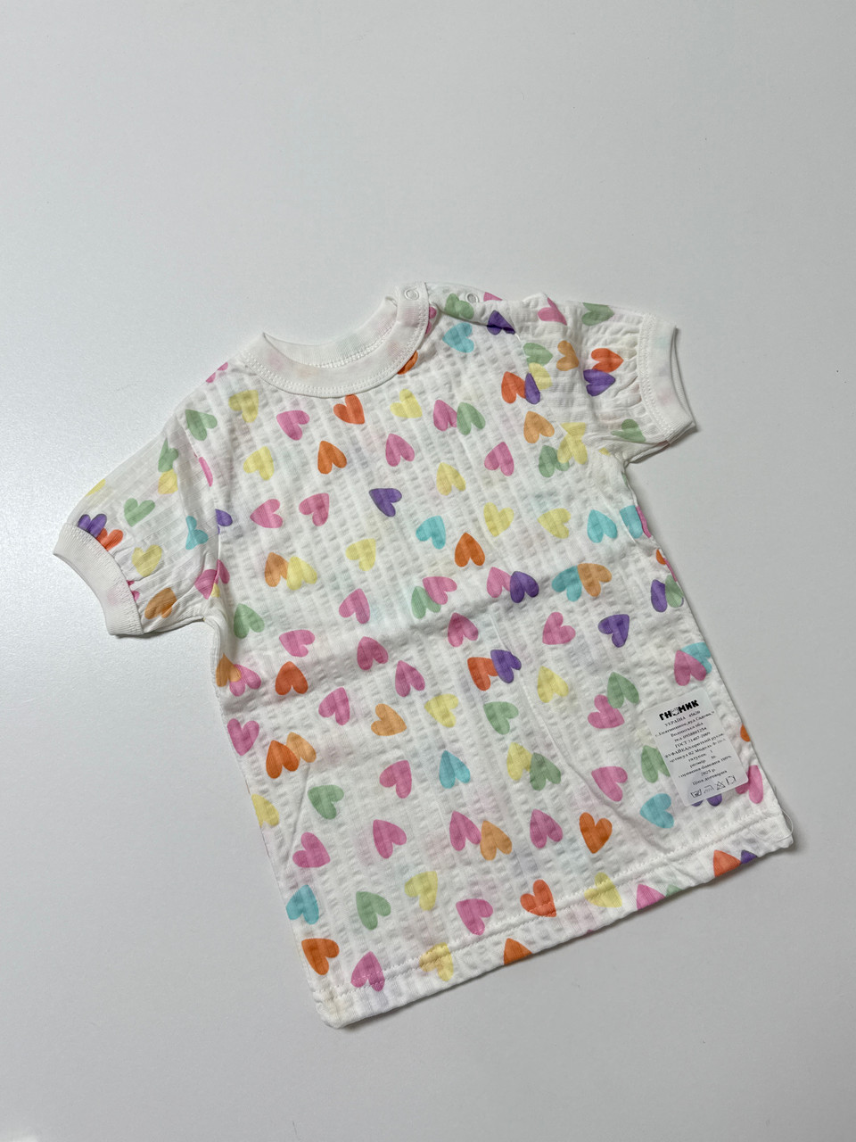 Футболка в тканині кулір, 86 розмір, фото 1