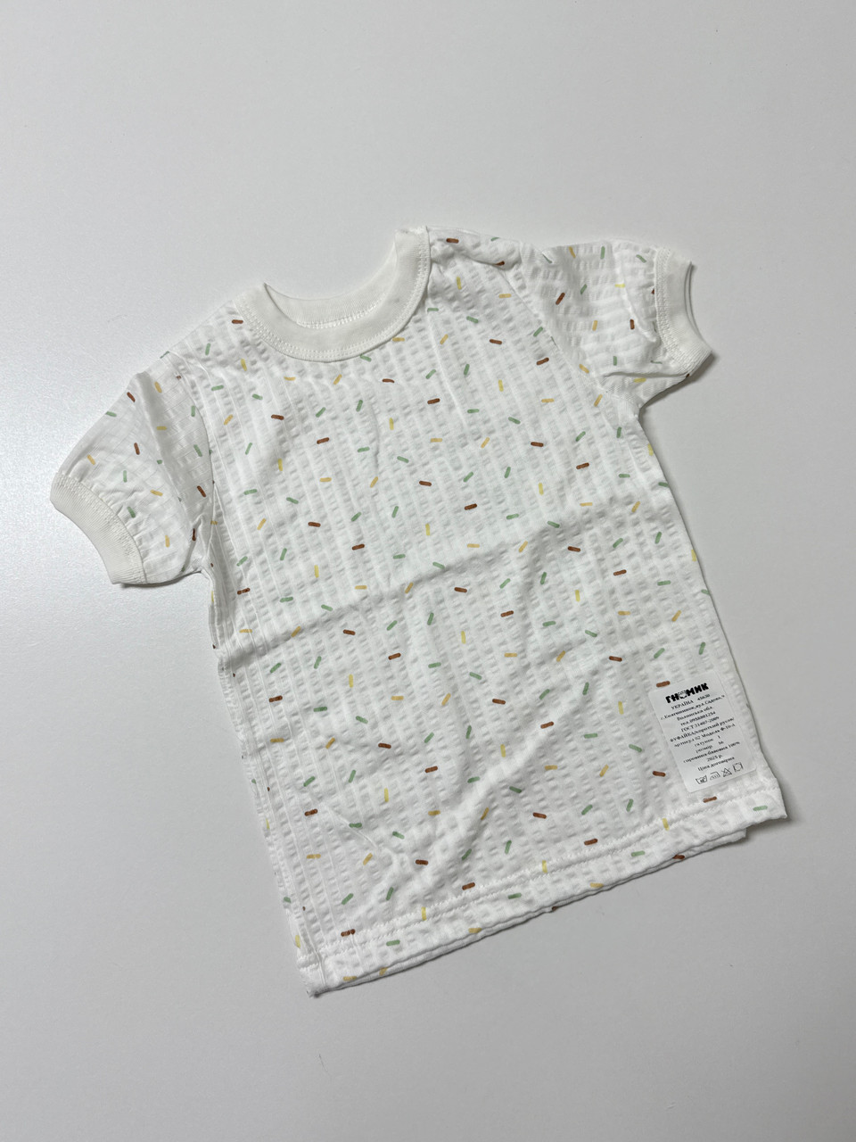 Футболка в тканині кулір, 86 розмір, фото 1