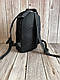 Компактний чорний рюкзак нью баланс міський міні рюкзак New Balance, фото 5