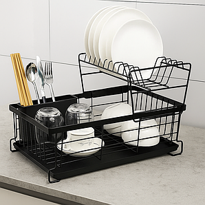 Двоярусна сушарка для посуду Ruhhy 19163