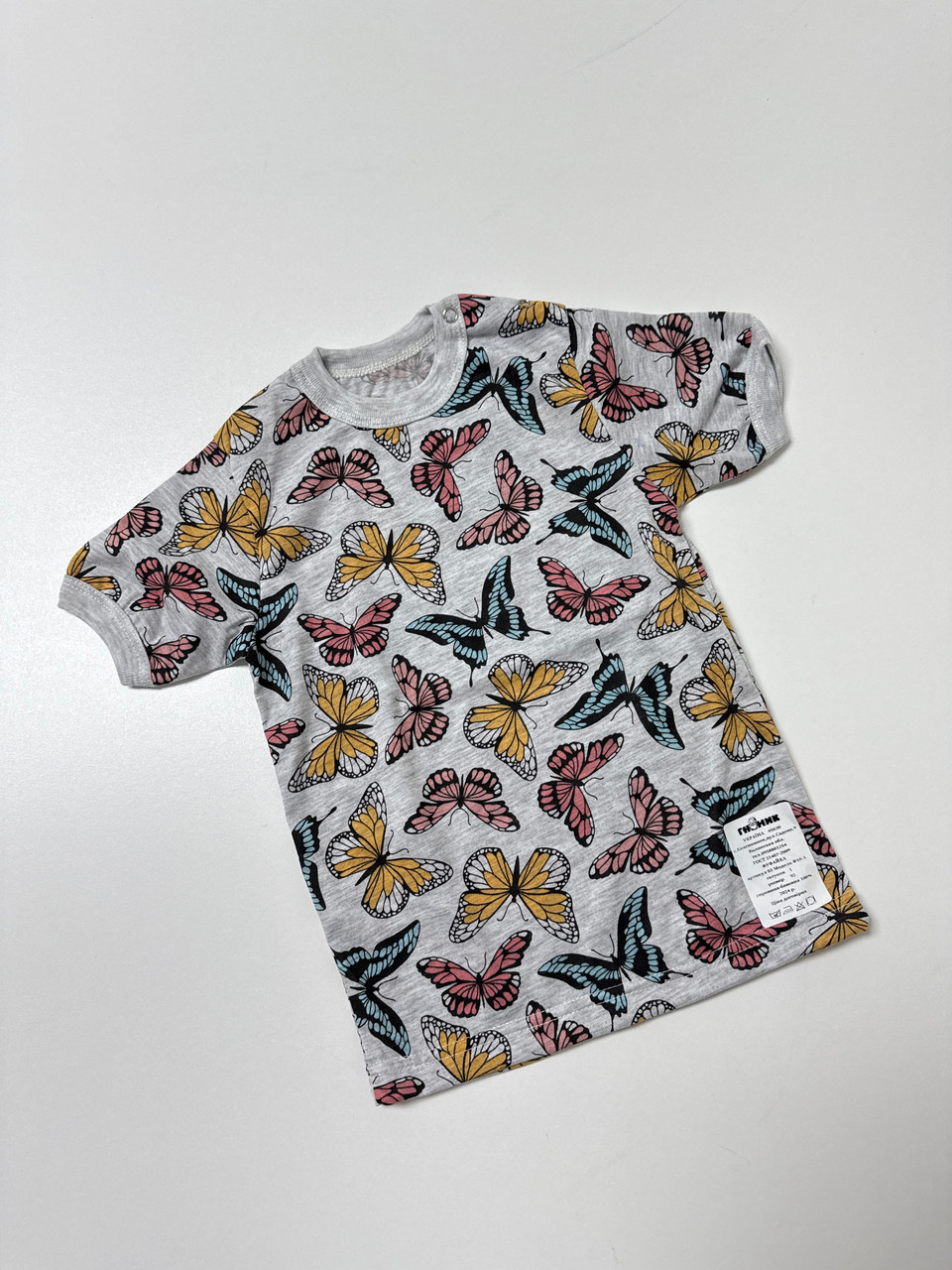 Футболка в тканині кулір, 92 розмір, фото 1