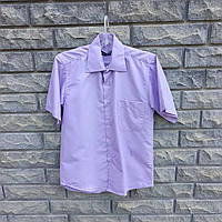 Сорочка Lagard короткий рукав, бузкова