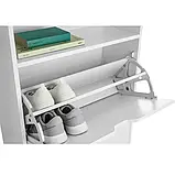 Шафа для 12 пар взуття Calea (білий колір), фото 6