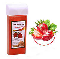 Віск у картриджі (касетний) для депіляції, 150мл. Strawberry