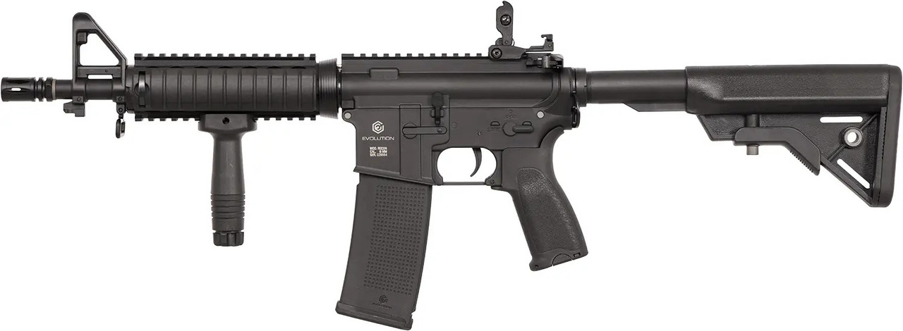 Страйкбольна гвинтівка Evolution Recon MK18 Mod 0 Carbontech AEG 6 мм cashmir black (SL-1003)