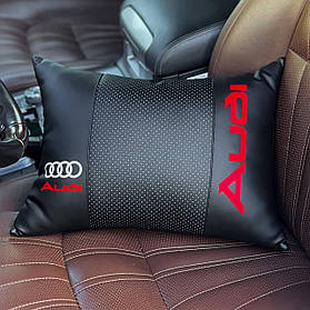 Подушка під спину в автомобіль з логотипом Audi