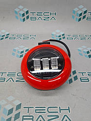 Фара додаткова LED, кругла, 120×50 мм (Дм./Ш), 30 Вт, з червоною окантовкою