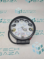 Фара LED, кругла, 42 Вт, 14 світлодіодів, 5D-лінза